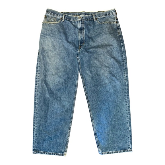 Men’s Levi’s jeans size 44X30 rigid denim blue workwear big & tall - Picture 1 of 8